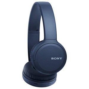 Sony WH-CH510 Bluetooth Wireless On Ear Headphones with Mic (Blue)