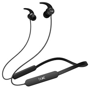 boAt Rockerz 255 Pro Bluetooth Wireless in Ear Earphones with Mic Active Black