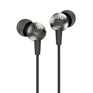 JBL C200SI Wired in Ear Earphones with Mic (Black, Gun Metal)