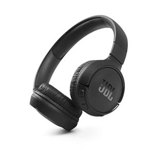 JBL Tune 510BT, On Ear Wireless Headphones with Mic, up to 40 Hours Playtime, JBL Pure Bass, Quick Charging, Dual Pairing, Bluetooth 5.0 & Voice Assistant Support for Mobile Phones (Black)