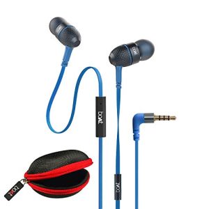 boAt BassHeads 225 Wired in Ear Earphone with Mic and Carry Case(Blue)