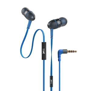 boAt Bassheads 225 Wired in Ear Earphone with Mic (Indi Blue)