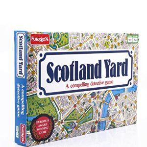 Funskool Games - Scotland Yard, A Compelling Detective And Strategy,Animal Board Game for Kids & Family, 2 - 3 Players, 10 & Above(Multicolor)