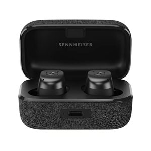 Sennheiser Momentum True Wireless 3 Earbuds - Bluetooth in-Ear Headphones for Music and Calls with Adaptive Noise Cancellation (ANC), IPX4, Qi Wireless Charging and 28-Hour Battery Life, Graphite