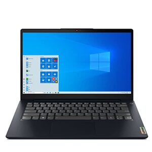 Lenovo IdeaPad Slim 3 Intel Core i3 11th Gen 14" (35.56cm) FHD Laptop (8GB/512GB SSD/Win 11/Office 2021/2 Year Warranty/Alexa Built-in/3 Month Game Pass/Abyss Blue/1.4Kg), 82H701DYIN