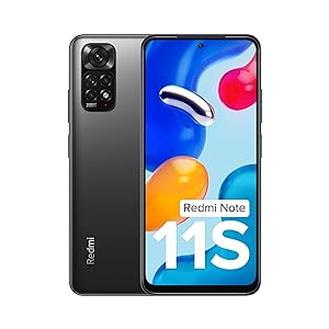 Redmi Note 11S (Space Black, 6GB RAM, 128GB Storage)|108MP AI Quad Camera | 90 Hz FHD+ AMOLED Display | 33W Charger Included | Additional Exchange Offers|Get 2 Months of YouTube Premium Free!