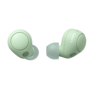 Sony WF-C700N Noise Cancellation Bluetooth Earbuds with Mic, TWS, Up to 20Hrs Battery, Adaptive Sound Control- Sage Green