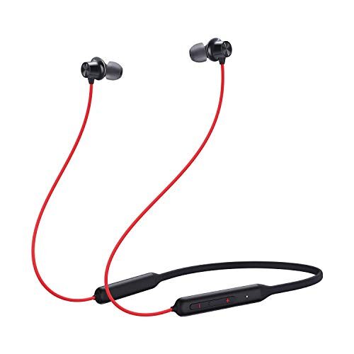 Oneplus Bullets Wireless Z Bass Edition Bluetooth in Ear Earphones with mic (Reverb Red)