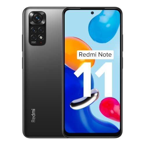 Redmi Note 11 (Space Black, 6GB RAM, 64GB Storage) | 90Hz FHD+ AMOLED Display | Qualcomm® Snapdragon™ 680-6nm | INR 1,000 Off on Bank of Baroda CC & DC | INR 750 Off on HDFC Cards