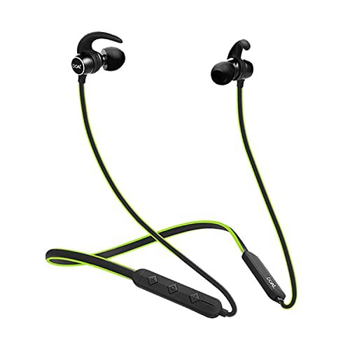 Boat Rockerz 255 with Upto 8 Hours Playback, Secure Fit, Ipx5, Magnetic Earbuds, and Voice Assistant V5.0 Bluetooth Wireless in Ear Earphones with Mic (Neon)