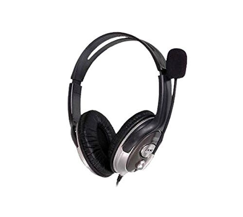 HP B4B09PA Wired Over The Ear Headphone with Mic (Black)
