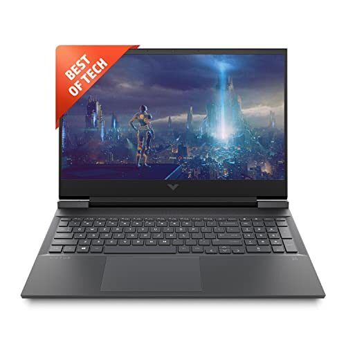 HP Victus Gaming Latest AMD Ryzen 7 5800H Processor 16.1-inch(40.9 cm) FHD Gaming Laptop (16GB RAM/512GB SSD/144 Hz/300 nits/GeForce RTX 3060 6GB Graphics/Backlit KB/Win 11/MSO/Xbox Pass),16-e0361ax