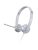 Lenovo 100 Wired On Ear Headphones with Mic (Cloud Grey)