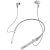 Mivi Collar 2B Bluetooth Wireless in Ear Earphones, 24 Hours Playtime, IPX7 Water Proof, Booming Bass, Magnetic Buds, Bluetooth 5.0 with mic (Gray)