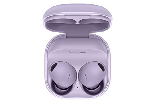 Samsung Galaxy Buds2 Pro, Bluetooth Truly Wireless in Ear Earbuds with Noise Cancellation (Bora Purple, with Mic)