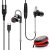 WeCool Mr.Bass W010 Metallic Type C Earphones for Rich Bass and Noise Cancellation, Unique Sports Earphone with USB Type C Port (Compatible with OnePlus,Oppo,VIVO Includes Free Carry case) (Grey)