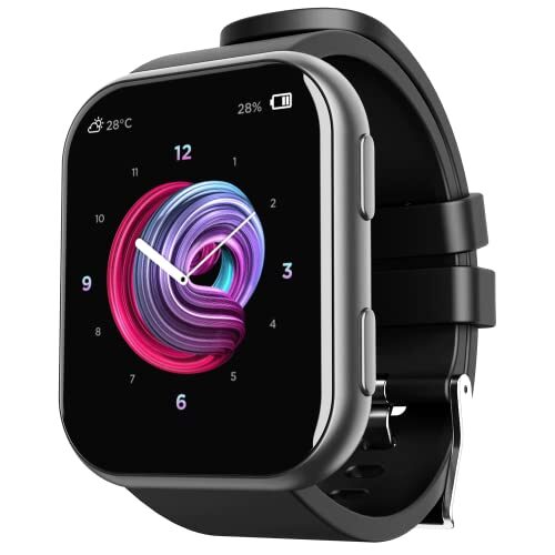 boAt Blaze Smartwatch with 1.75″ HD Display, Fast Charge, Apollo 3 Blue Plus Processor, 24×7 Heart Rate & SpO2 Monitor, Multiple Watch Faces, Multiple Sports Modes & 7 Days Battery Life(Active Black)