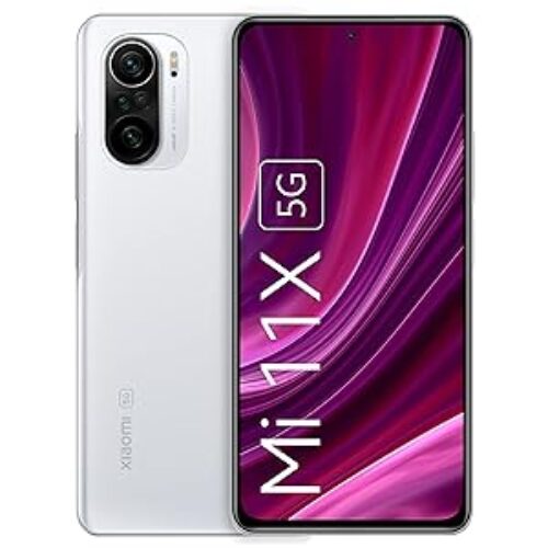 Mi 11X 5G (Lunar White 6GB RAM 128GB ROM | SD 870 | DisplayMate A+ rated E4 AMOLED | Upto 18 Months No Cost EMI)
