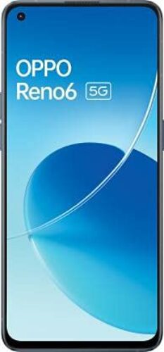 Oppo Reno6 5G (Stellar Black, 8GB RAM, 128GB Storage), Medium