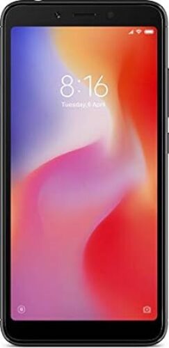 Redmi 6 (Black, 3GB RAM, 64GB Storage)